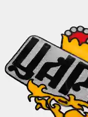 Наклейка на авто "Царь"