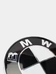 Белый эмблема для автомобилей BMW, передняя, задняя, 82 мм, 74 мм