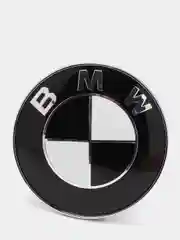 Белый эмблема для автомобилей BMW, передняя, задняя, 82 мм, 74 мм