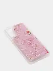 Конфетный чехол Samsung Galaxy S21, S21+ / S21 Plus силиконовый, переливающийся, жидкий, с блестками