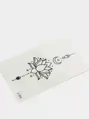 Бирюзовый татуировки переводные