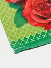 Алый пакет подарочный