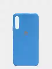 Синий чехол силиконовый Silicone Cover Case для Huawei Y9S, 9X, 9X Pro