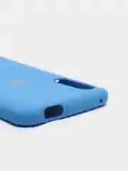 Синий чехол силиконовый Silicone Cover Case для Huawei Y9S, 9X, 9X Pro