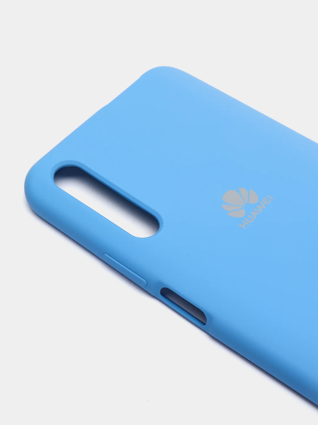 Синий чехол силиконовый Silicone Cover Case для Huawei Y9S, 9X, 9X Pro