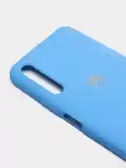 Синий чехол силиконовый Silicone Cover Case для Huawei Y9S, 9X, 9X Pro