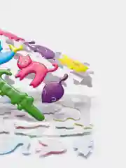 Лесной зеленый детские объемные наклейки, стикеры