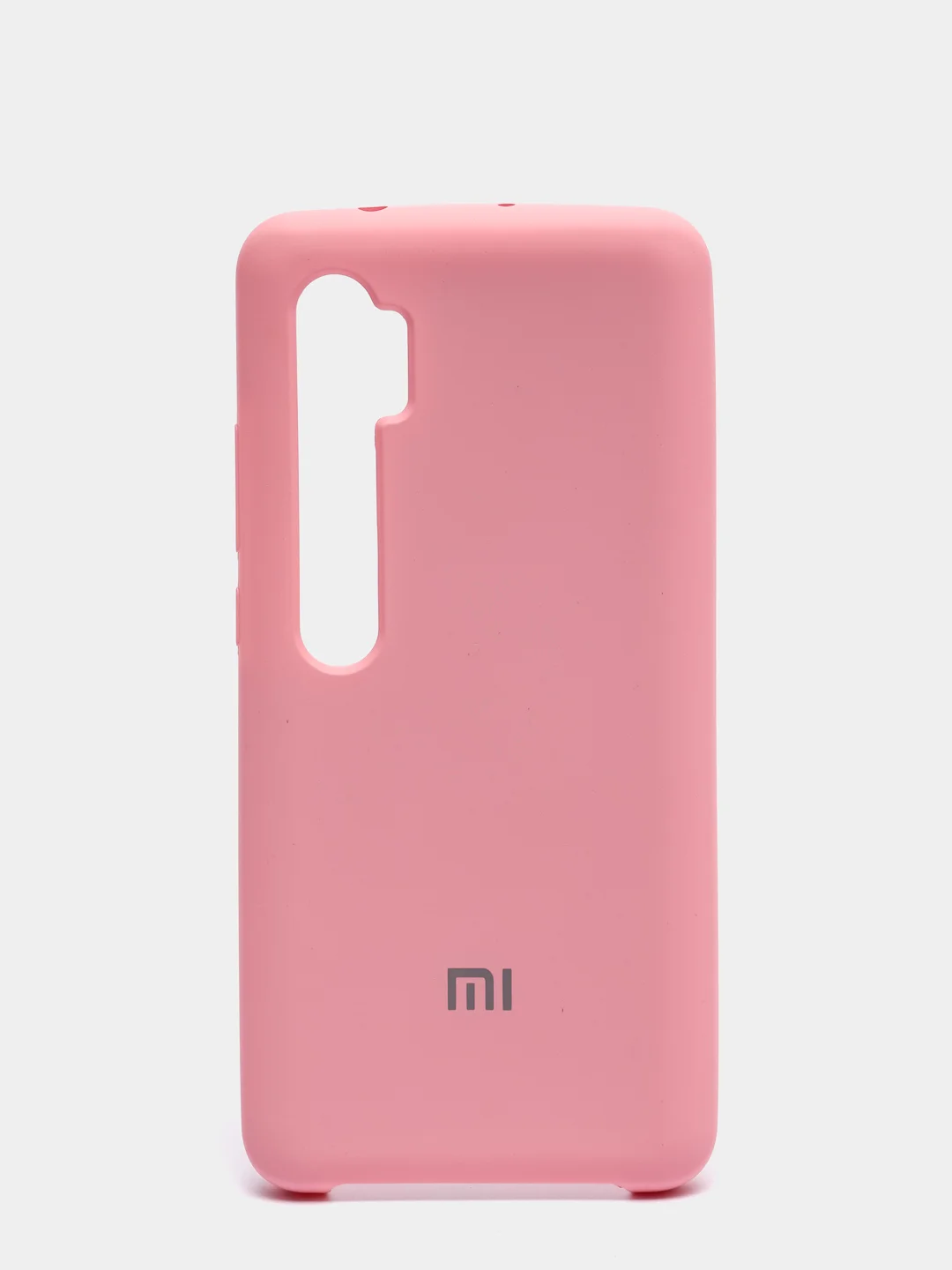 Розовый чехол силиконовый Silicone Cover Case для Xiaomi Mi CC9 Pro, Note 10