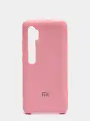 Розовый чехол силиконовый Silicone Cover Case для Xiaomi Mi CC9 Pro, Note 10