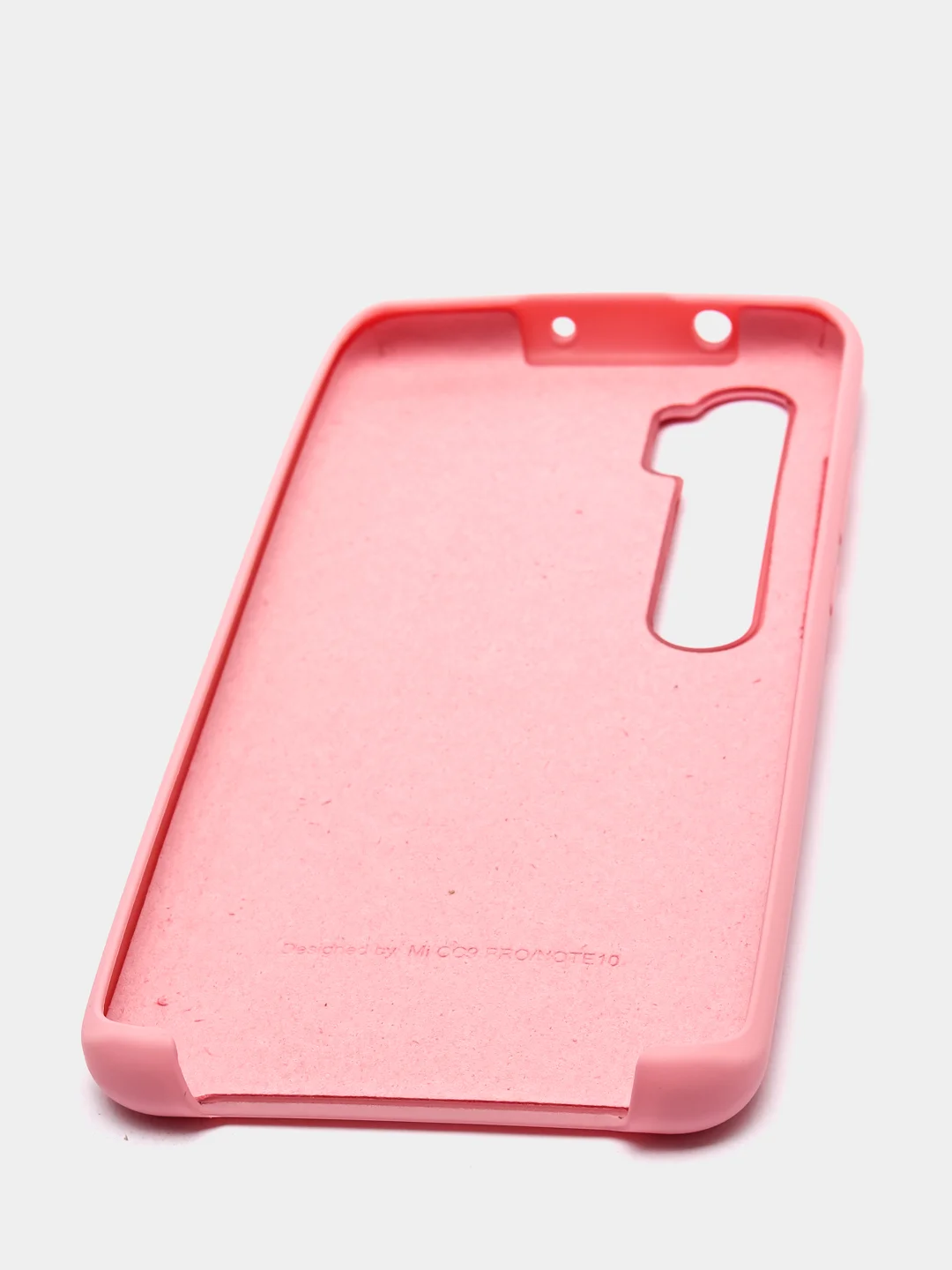 Розовый чехол силиконовый Silicone Cover Case для Xiaomi Mi CC9 Pro, Note 10