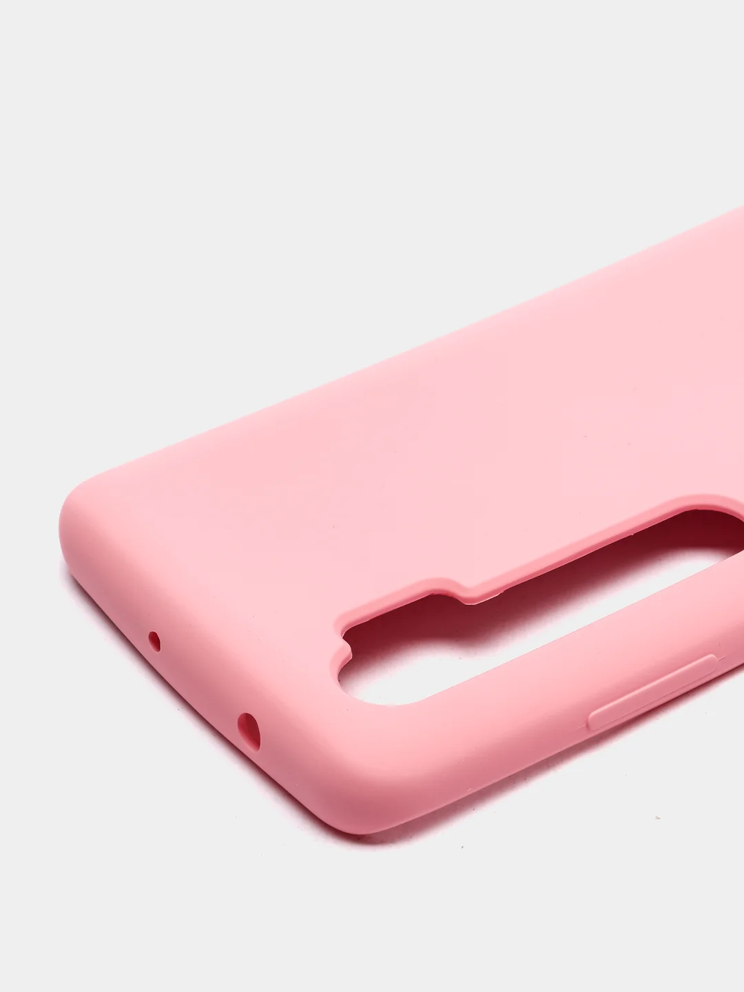 Розовый чехол силиконовый Silicone Cover Case для Xiaomi Mi CC9 Pro, Note 10