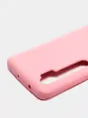 Розовый чехол силиконовый Silicone Cover Case для Xiaomi Mi CC9 Pro, Note 10