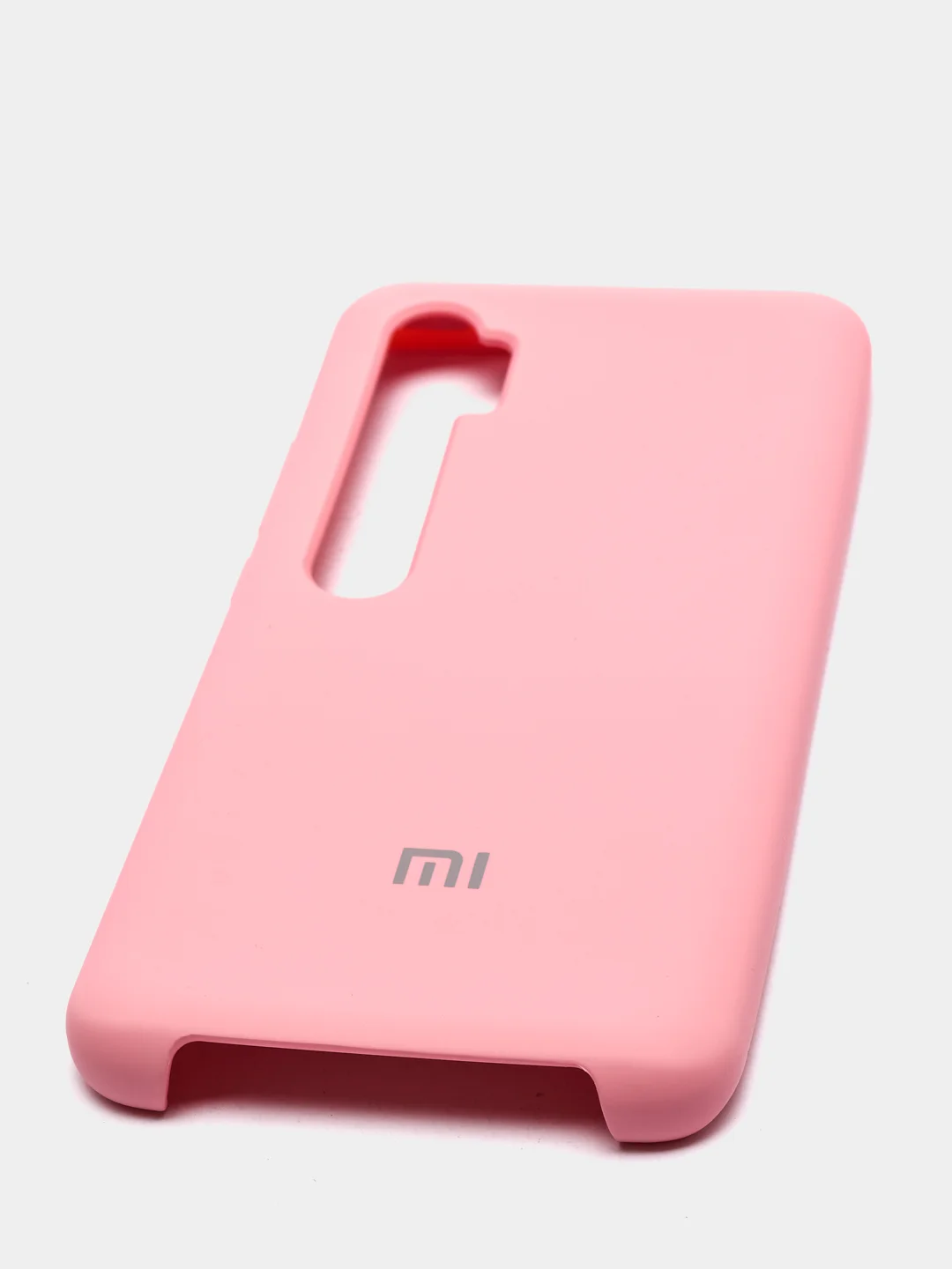Розовый чехол силиконовый Silicone Cover Case для Xiaomi Mi CC9 Pro, Note 10