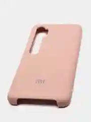 Бежевый чехол силиконовый Silicone Cover Case для Xiaomi Mi CC9 Pro, Note 10