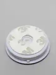 Серый меланж попсокет для смартфона Единорог