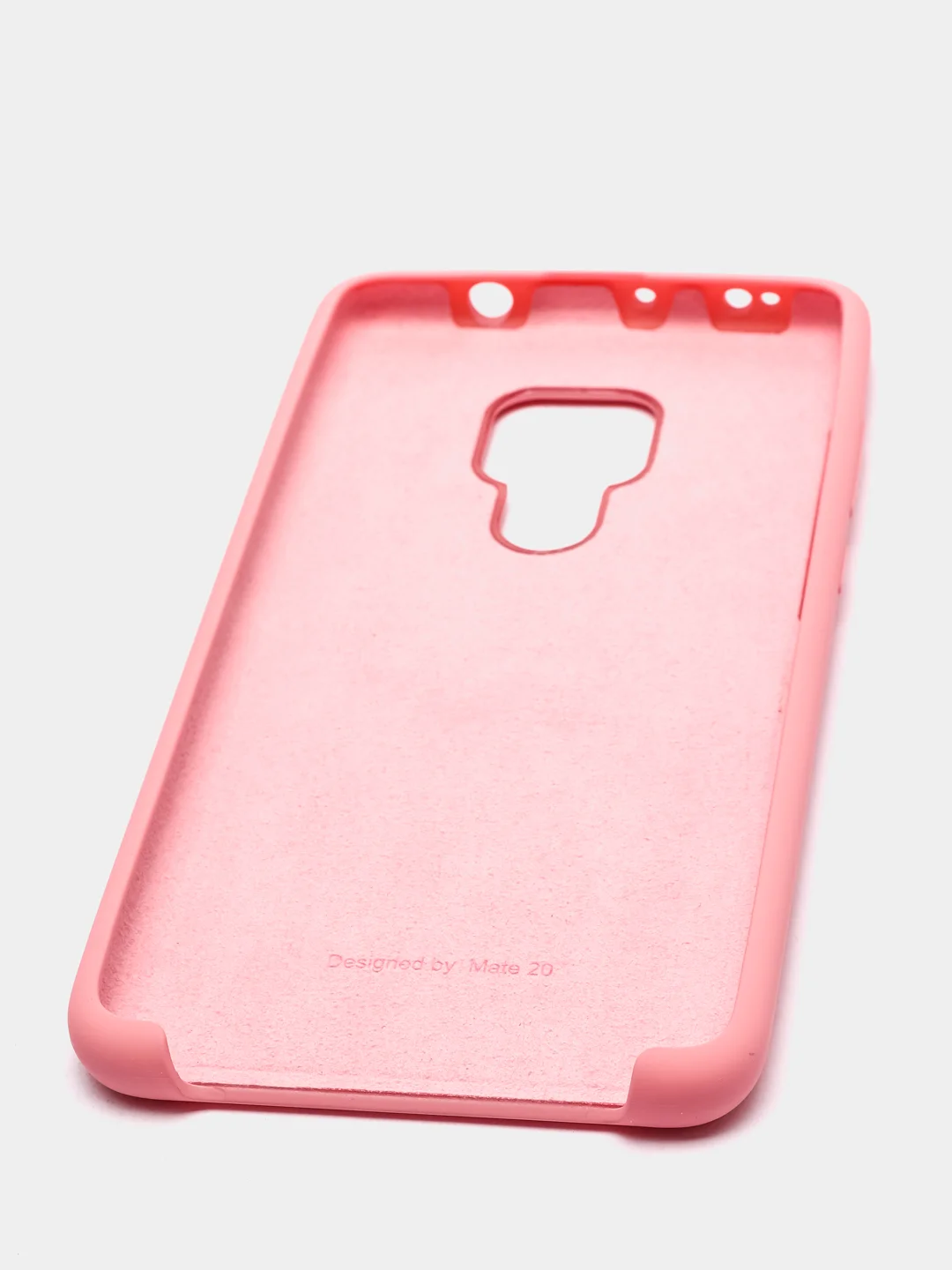 Розовый чехол силиконовый Silicone Cover Case для Huawei Mate 10, 10 Pro, 20, 20 Pro