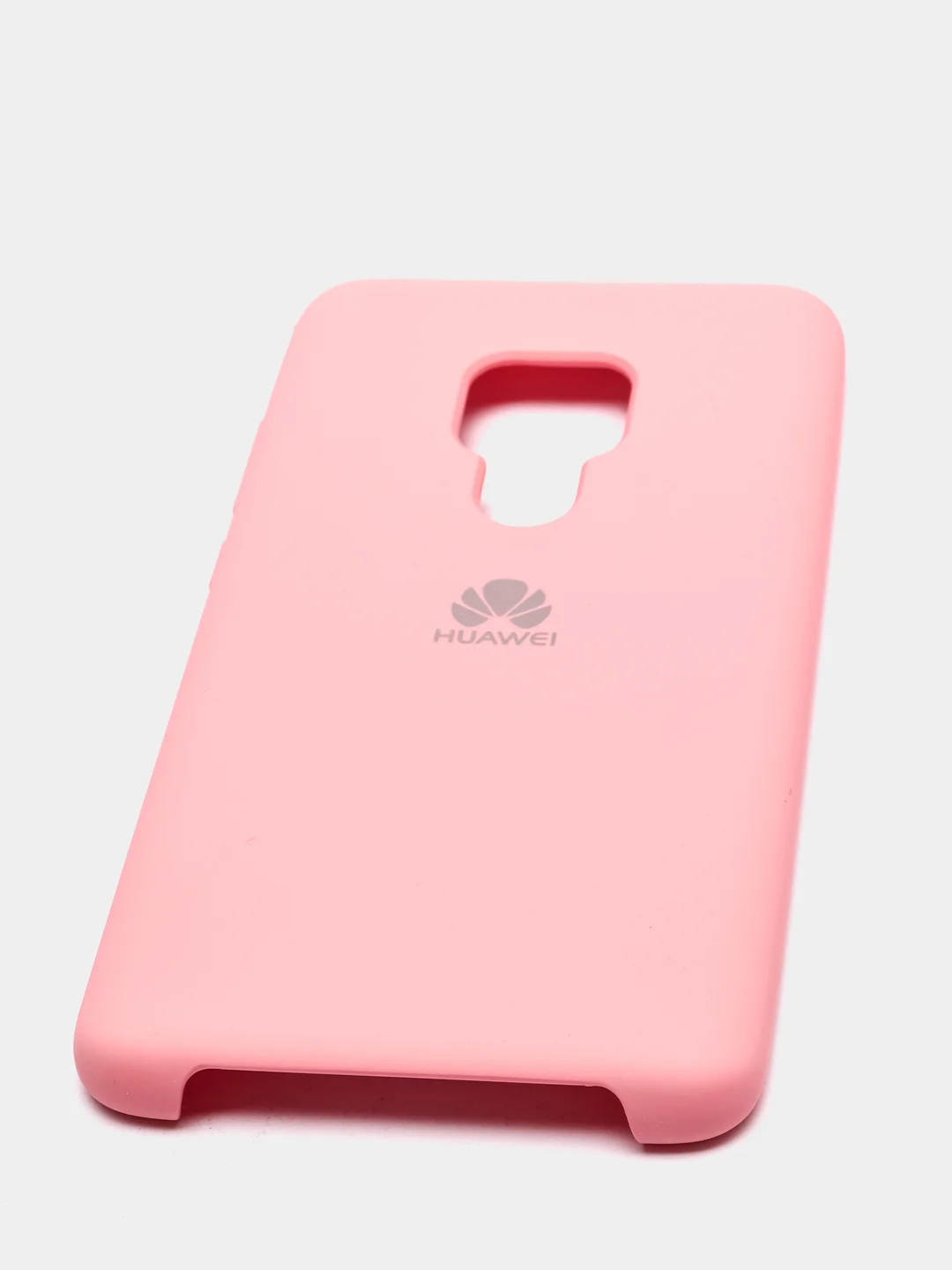 Розовый чехол силиконовый Silicone Cover Case для Huawei Mate 10, 10 Pro, 20, 20 Pro