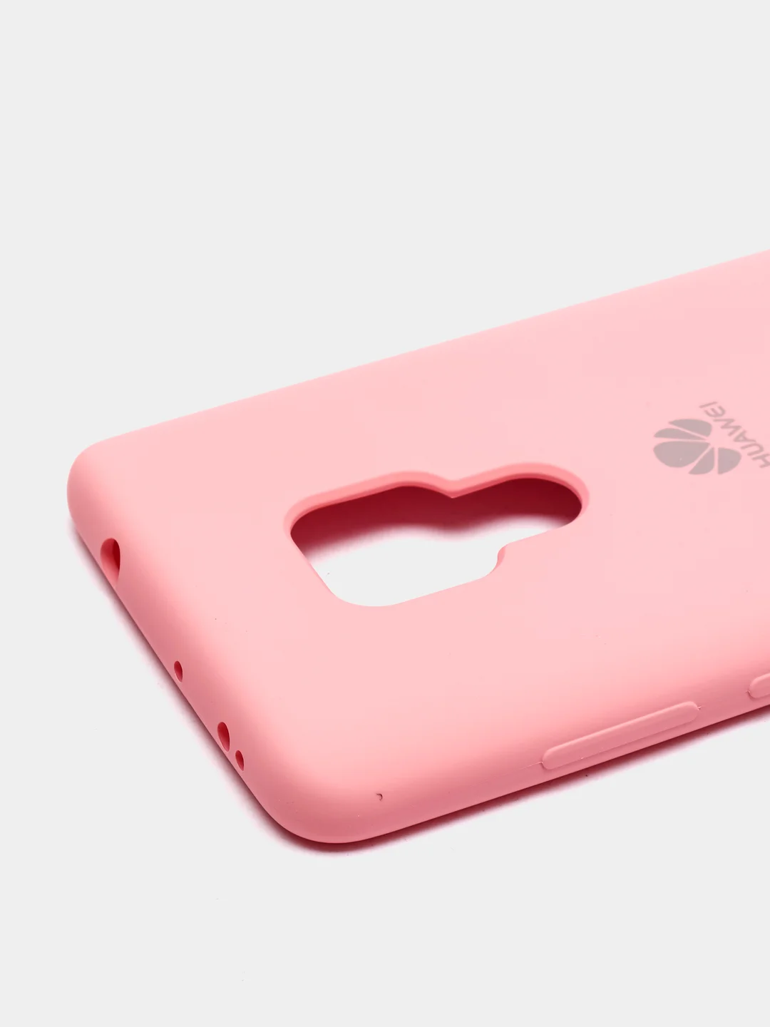 Розовый чехол силиконовый Silicone Cover Case для Huawei Mate 10, 10 Pro, 20, 20 Pro