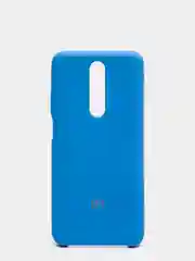 Синий чехол силиконовый Silicone Cover Case для Xiaomi Redmi K30, Poco X2