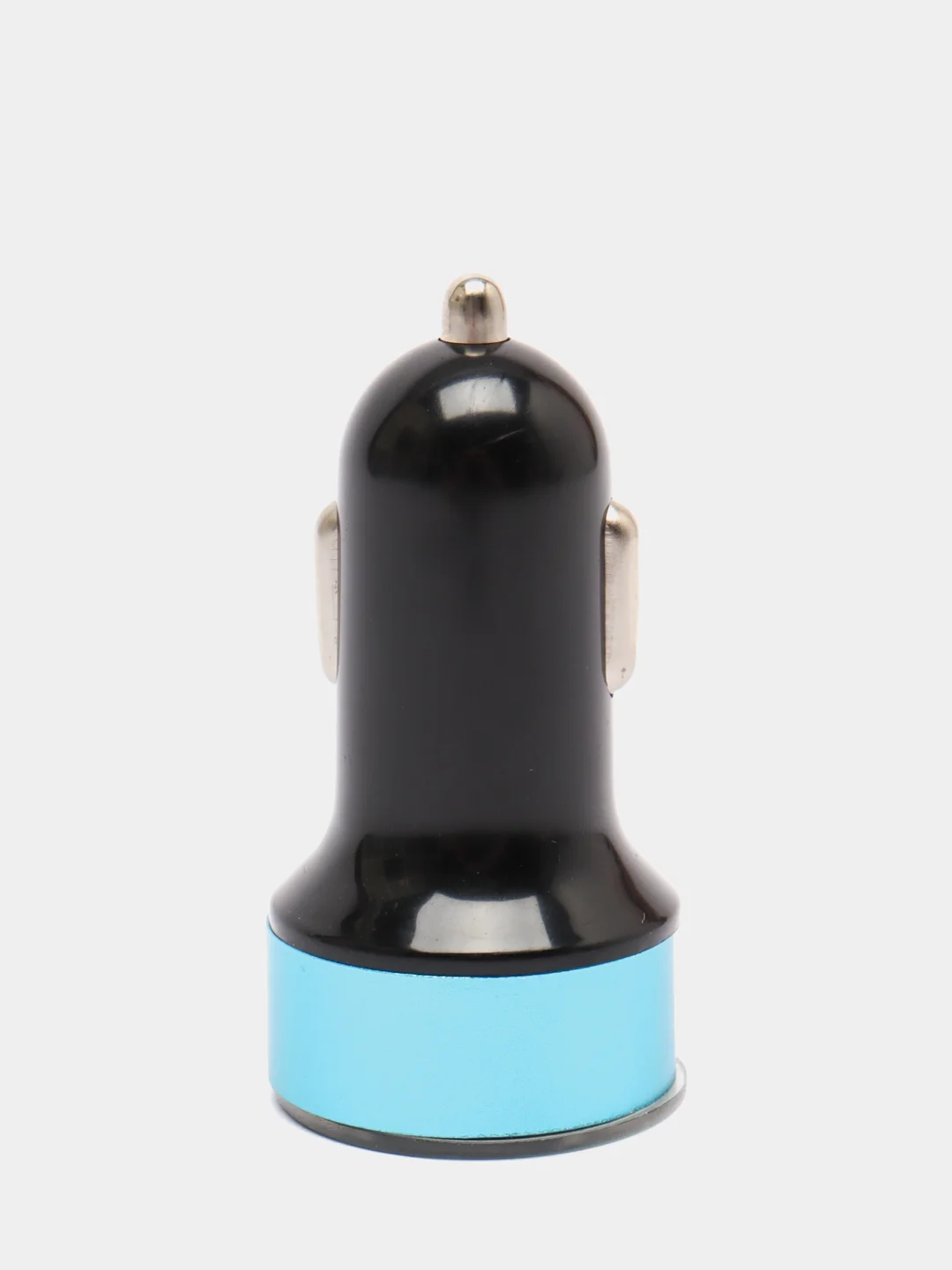 Голубой автомобильное зарядное устройство, 2 USB, 3.1 А в прикуриватель
