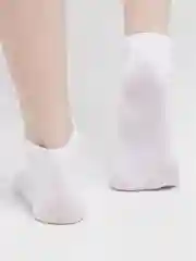 Белый женские носки цветные