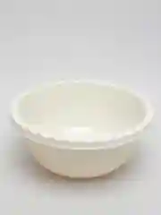 Белый салатник / миска круглая с крышкой 3л/5л IDEA