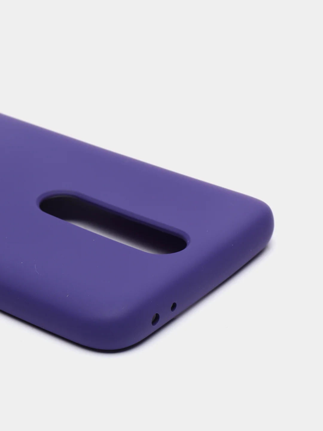 Пурпурный чехол силиконовый Silicone Cover Case для Xiaomi Redmi K30, Poco X2