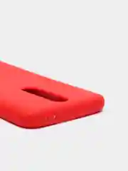 Красный чехол силиконовый Silicone Cover Case для Xiaomi Redmi K30, Poco X2