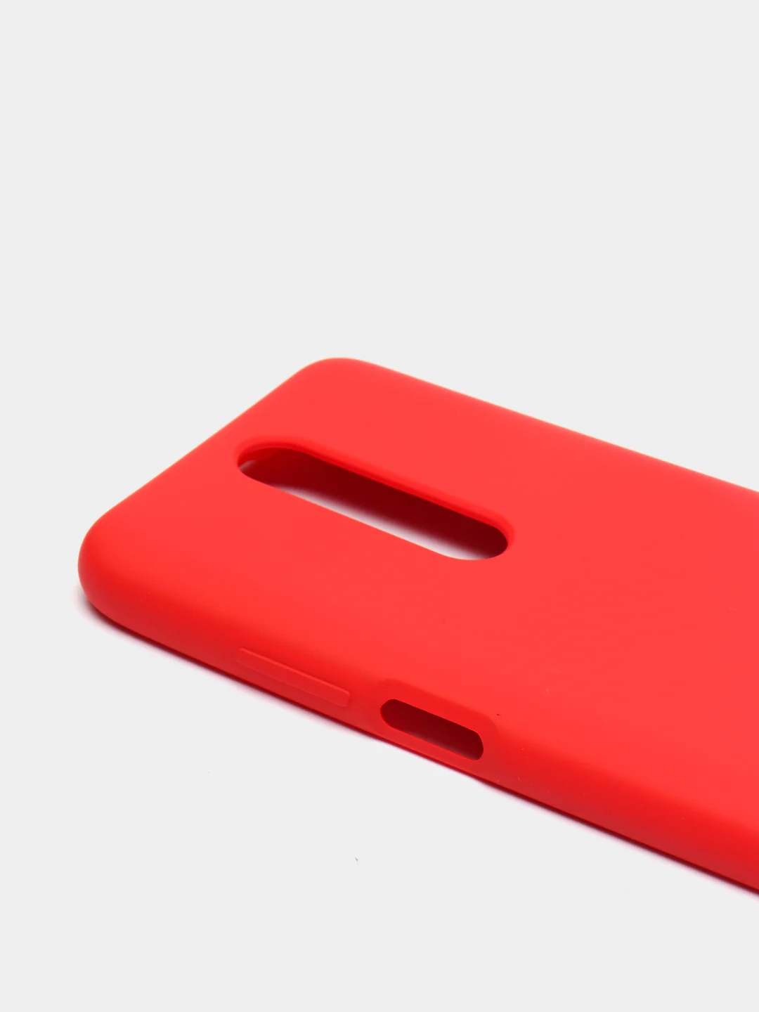 Красный чехол силиконовый Silicone Cover Case для Xiaomi Redmi K30, Poco X2