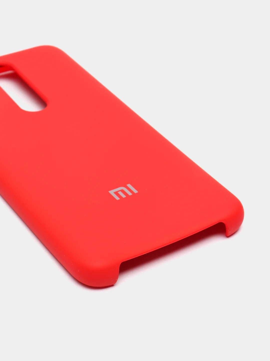 Красный чехол силиконовый Silicone Cover Case для Xiaomi Redmi K30, Poco X2