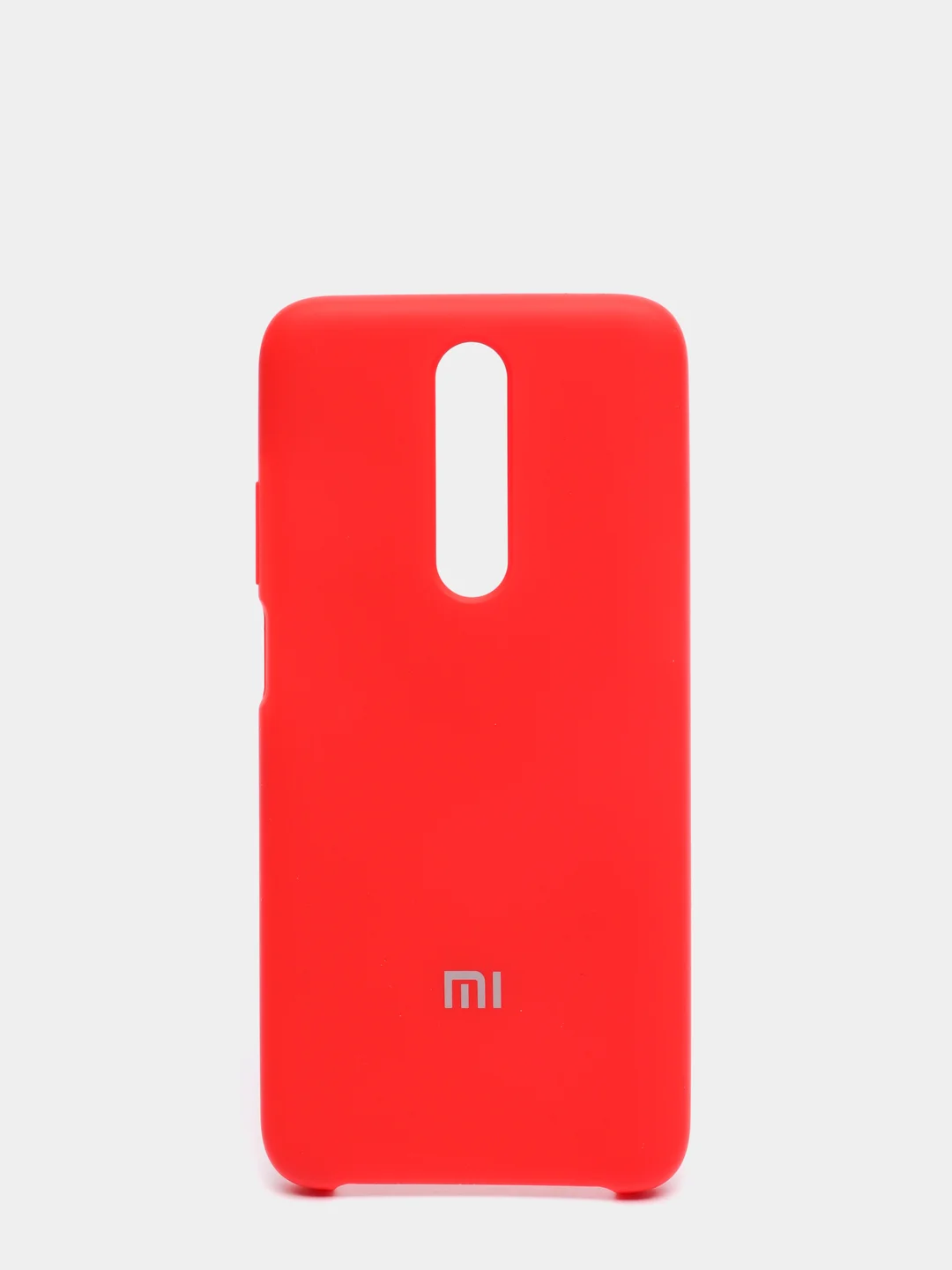 Красный чехол силиконовый Silicone Cover Case для Xiaomi Redmi K30, Poco X2