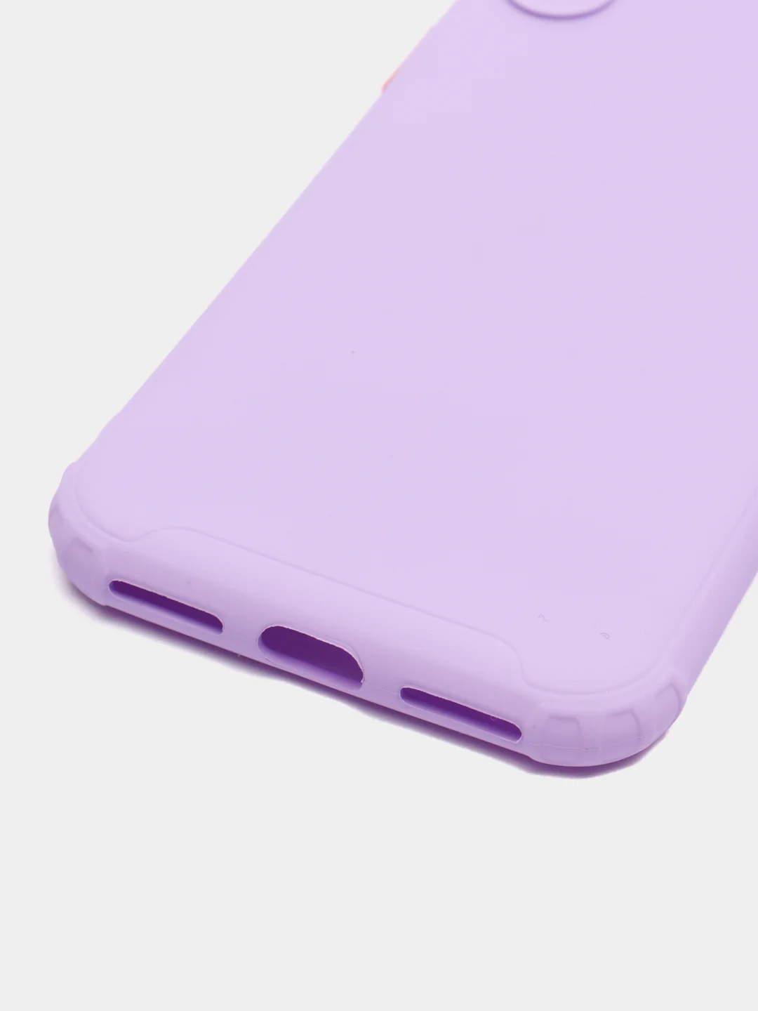 Красный чехол iPhone X / Xs силиконовый противоударный цветной матовый