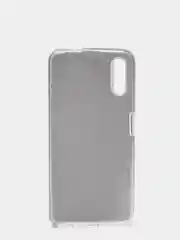 Серебряный чехол блестящий Honor 9X, Huawei P Smart Z накладка с блёстками