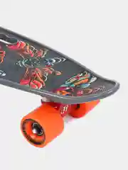 Серый пенниборд Fishboard 23 Print, Скейтборд