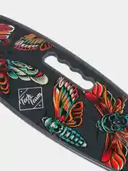 Серый пенниборд Fishboard 23 Print, Скейтборд