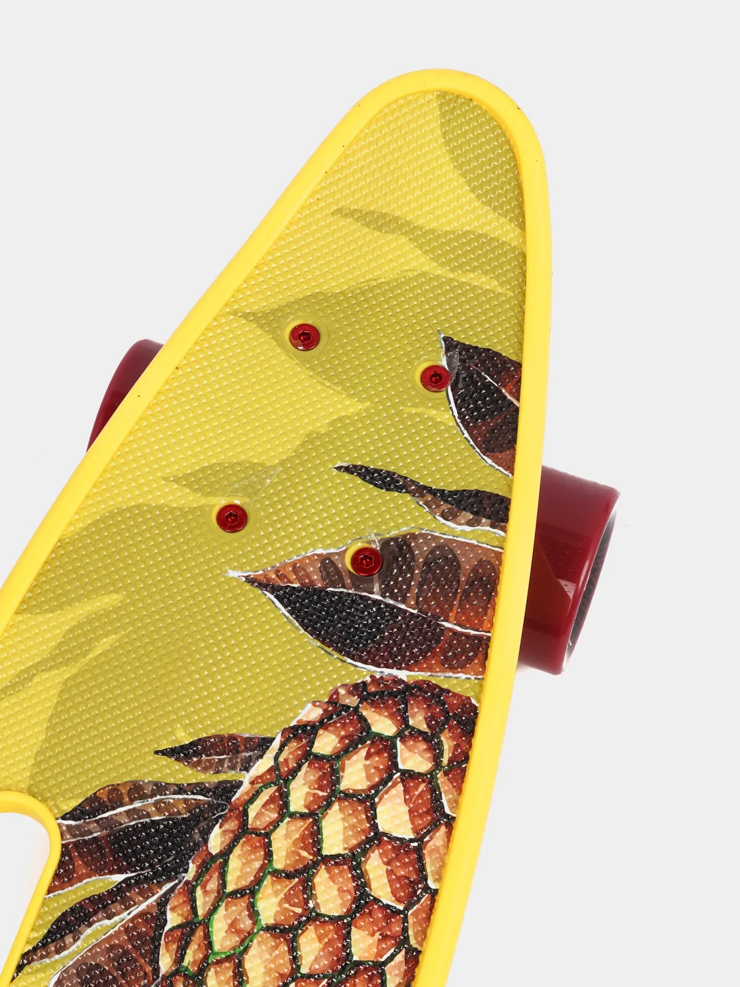 Желтый пенниборд Fishboard 23 Print, Скейтборд