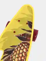 Желтый пенниборд Fishboard 23 Print, Скейтборд