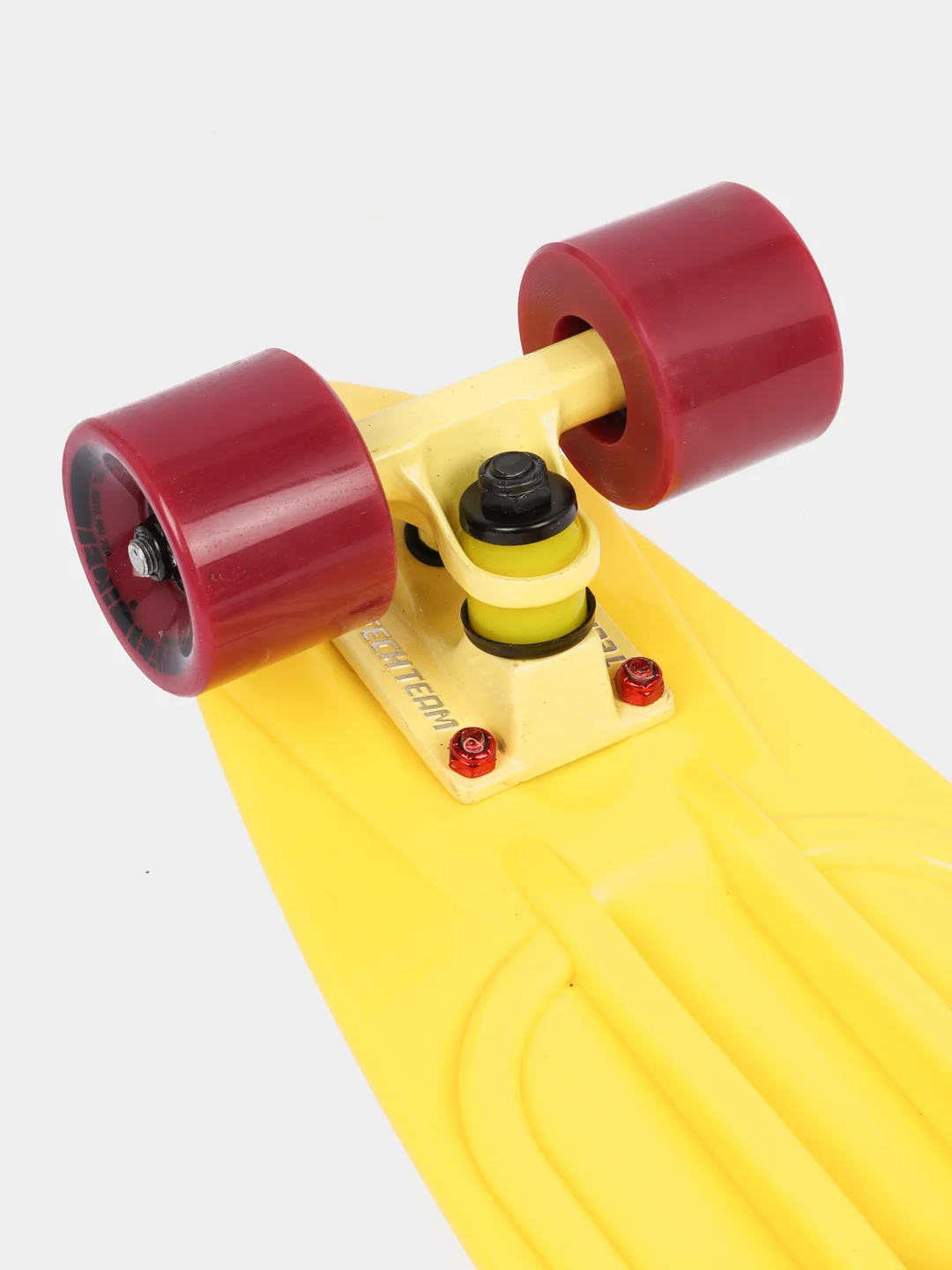 Желтый пенниборд Fishboard 23 Print, Скейтборд