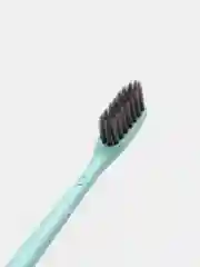Бирюзовый зубная щетка из пшеничной соломы, с щетиной из бамбукового угля, 1 штука