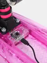 Розовый круизер Transparent 22" Light