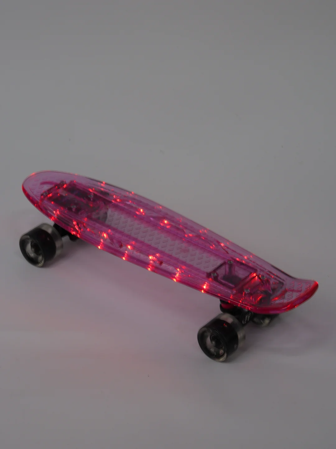 Розовый круизер Transparent 22" Light