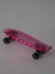 Розовый круизер Transparent 22" Light