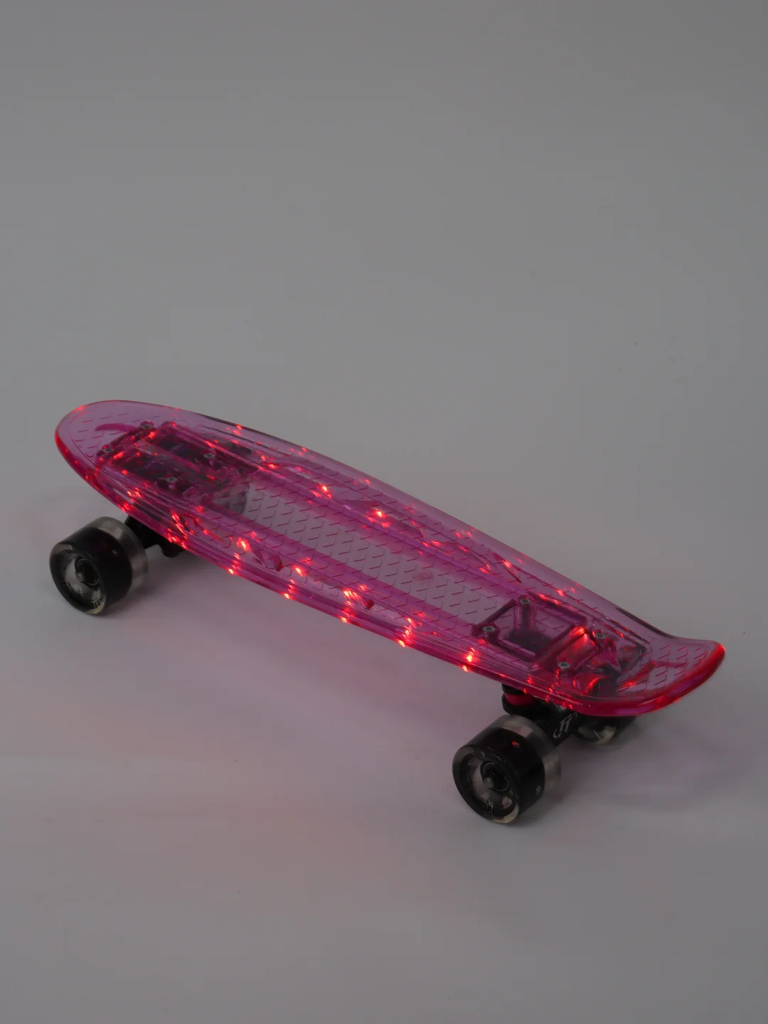 Розовый круизер Transparent 22" Light