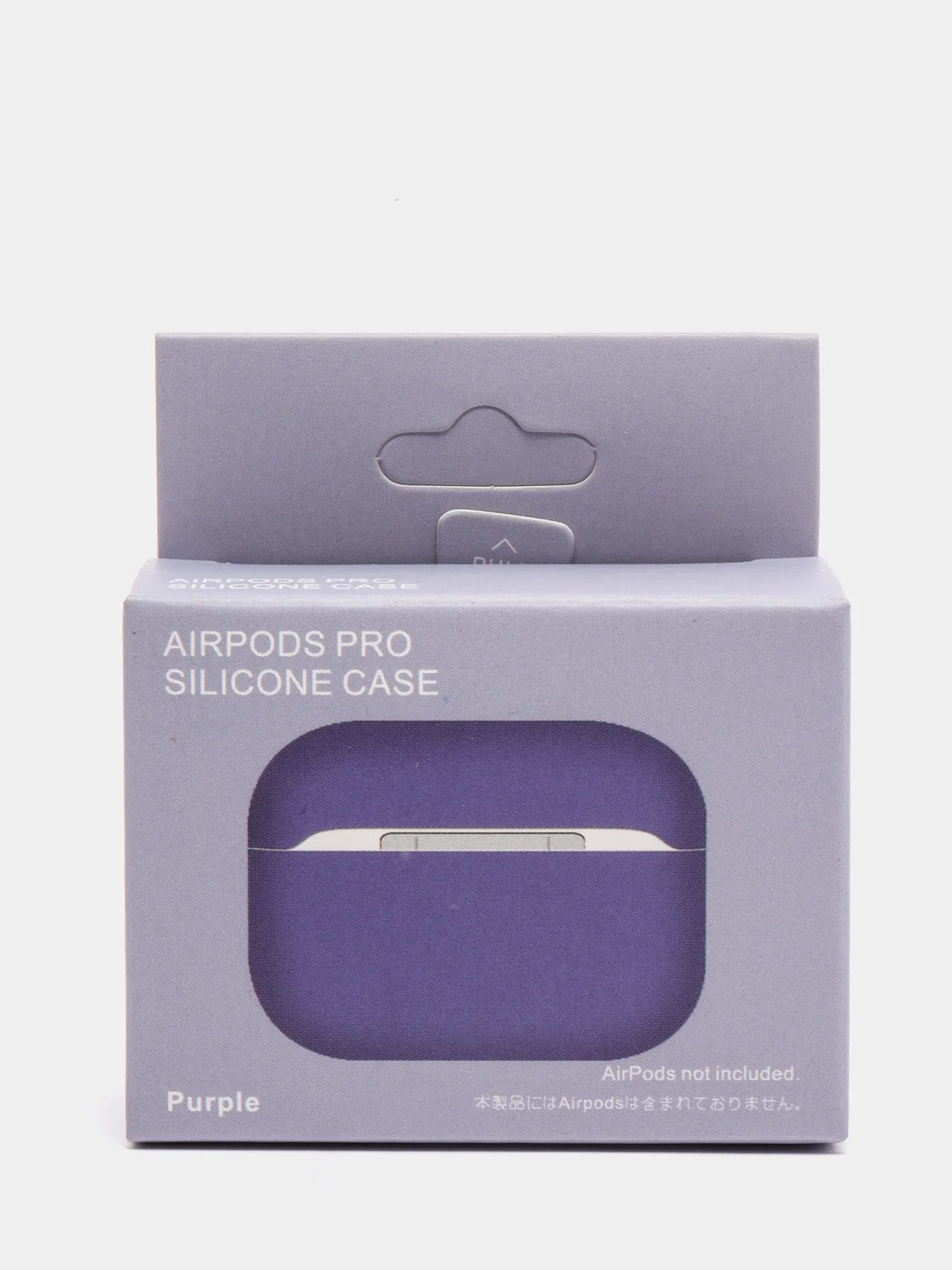 Аметистовый силиконовый чехол для наушников AirPods Pro