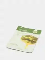 Зелёный хаки тканевая маска для лица с экстрактом фруктов и овощей