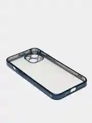 Синий чехол для iPhone 7 8 Plus X XS XR 11 12 13 14 15 Pro Max mini айфон про макс