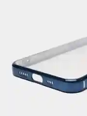 Синий чехол для iPhone 7 8 Plus X XS XR 11 12 13 14 15 Pro Max mini айфон про макс