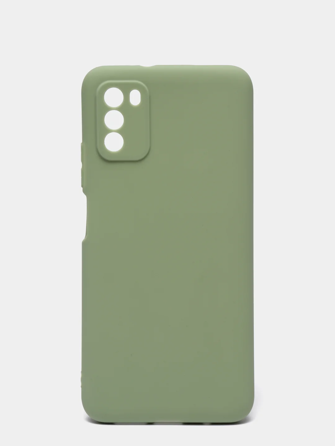 Лесной зеленый чехол для Xiaomi Poco M3 (Сяоми Поко М3), прозрачный