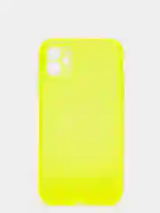 Лимонный яркий силиконовый чехол iPhone XR, 11, 12 Mini, 12 Pro, 12 Pro Max