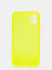 Лимонный яркий силиконовый чехол iPhone XR, 11, 12 Mini, 12 Pro, 12 Pro Max